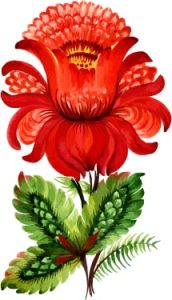 دانلود وکتور لایه باز نقاشی گل