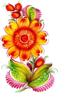 دانلود وکتور لایه باز نقاشی گل