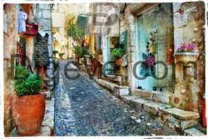عکس با کیفیت دهکده های جذاب پروونس، فرانسه