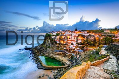 عکس با کیفیت شهر ساحلی پرتغال