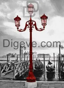 عکس با کیفیت چراغ خیابان