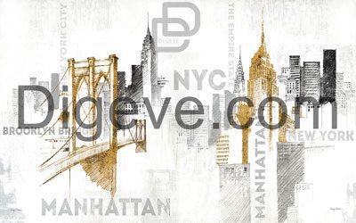 عکس با کیفیت نقاشی دیواری تزئینی