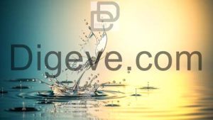 عکس با کیفیت ریزش قطره آب