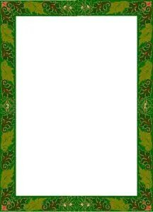 دانلود وکتور لایه باز قاب رنگی نقوش اسلیمی
