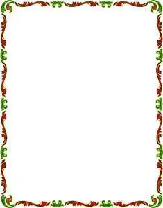دانلود وکتور لایه باز قاب نقوش اسلیمی