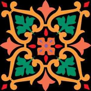 دانلود وکتور لایه باز الگوی کاشی