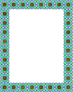 دانلود وکتور لایه باز قاب رنگی