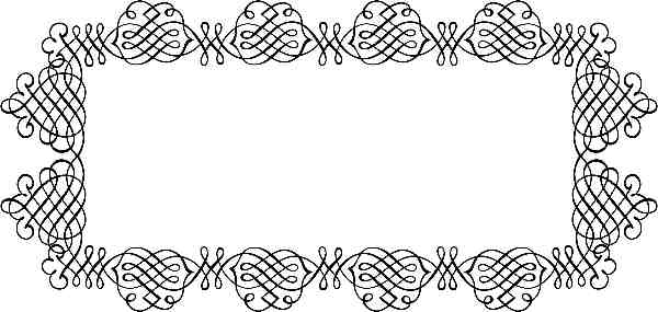 دانلود وکتور لایه باز قاب نقوش اسلیمی