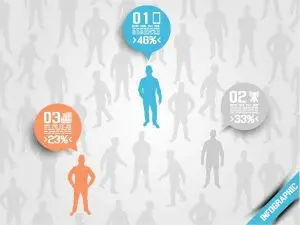 دانلود وکتور لایه باز اینفوگرافی تجارت و کار آفرینی