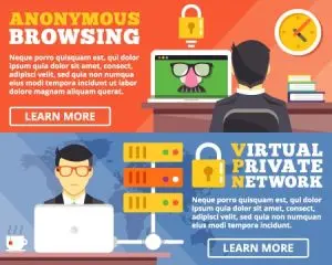 دانلود وکتور لایه باز اینفوگرافی اینترنت امن