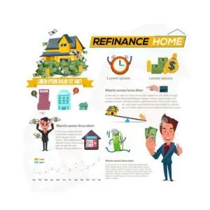 دانلود وکتور لایه باز اینفوگرافی بازپرداخت خانه