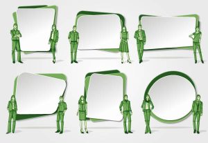 دانلود وکتور لایه باز قاب معرفی خدمات و محصولات شرکت