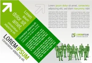 دانلود وکتور لایه باز اینفوگرافی شرکتی