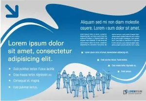 دانلود وکتور لایه باز اینفوگرافی شرکتی