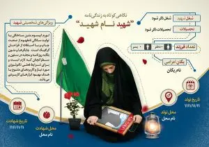 دانلود طرح لایه باز پوستر معرفی کامل شهید