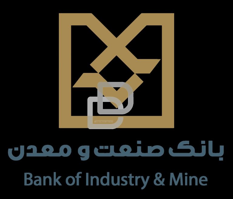 دانلود طرح لایه باز لوگو بانک صنعت و معدن
