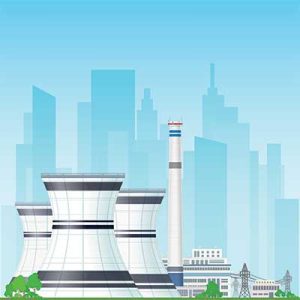 دانلود وکتور لایه‌ باز  نیروگاه صنعتی و تولید انرژی