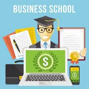 دانلود وکتور لایه‌ باز مدرسه کسب‌وکار و آموزش مدیریتی