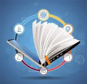 دانلود طرح لایه‌ باز کتاب و لپ‌تاپ آموزشی چندرشته‌ای