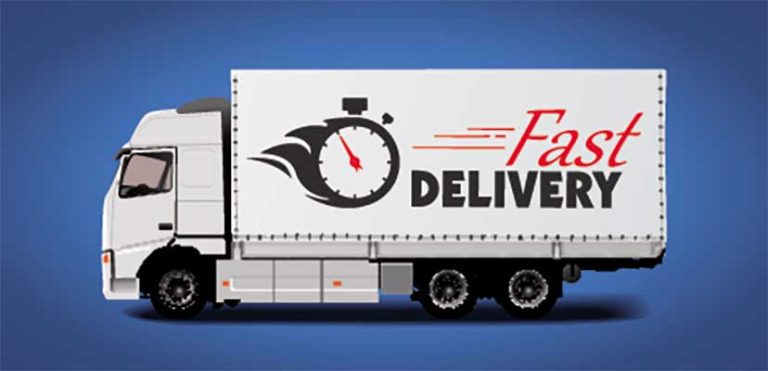 دانلود وکتور لایه‌ باز حمل‌ و نقل و ارسال سریع