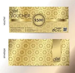 دانلود طرح لایه‌ باز کارت هدیه مبلغ‌دار رسمی با پاکت اختصاصی