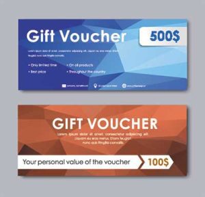 دانلود رایگان وکتور لایه‌ باز کارت هدیه