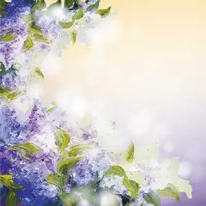 دانلود طرح لایه باز بکگراند گل تزئینی با کادر خالی برای طراحی متن