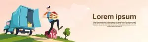 دانلود طرح لایه باز پوستر حمل محصولات کشاورزی و فعالیت مزرعه‌ای