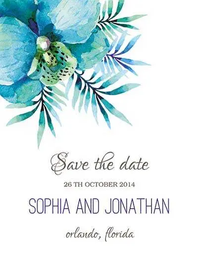 دانلود رایگان وکتور لایه باز کارت دعوت با ترکیب گل و برگ‌های تزیینی
