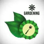 دانلود طرح لایه‌باز گرافیکی باغبانی و فضای سبز با نماد ابزار