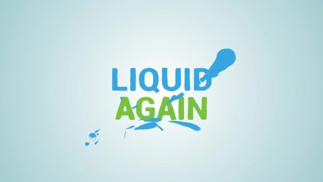 دانلود پروژه آماده افترافکت لوگو موشن liquid logo reveal again