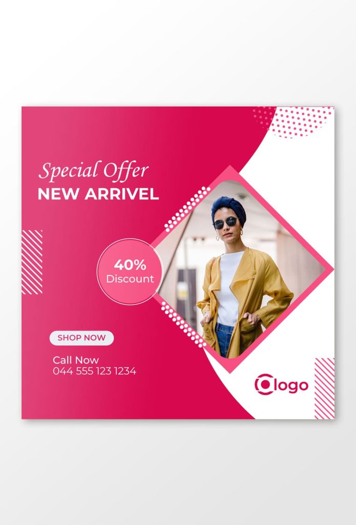 دانلود وکتور لایه باز فروش محصول با تخفیف ویژه