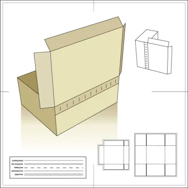 دانلود وکتور لایه باز موکاپ بسته بندی محصول