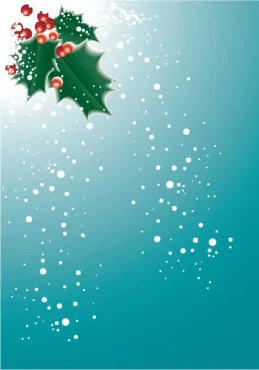 دانلود وکتور لایه باز پوستر  تزئینی کریسمس