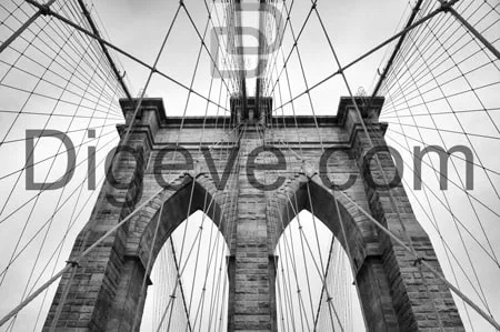 دانلود عکس با کیفیت سیاه و سفید پل هوایی