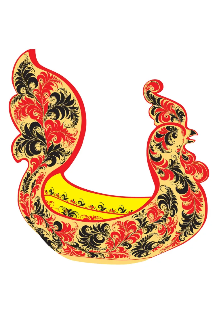 دانلود وکتور لایه باز کشتی قایقی شکل خروس