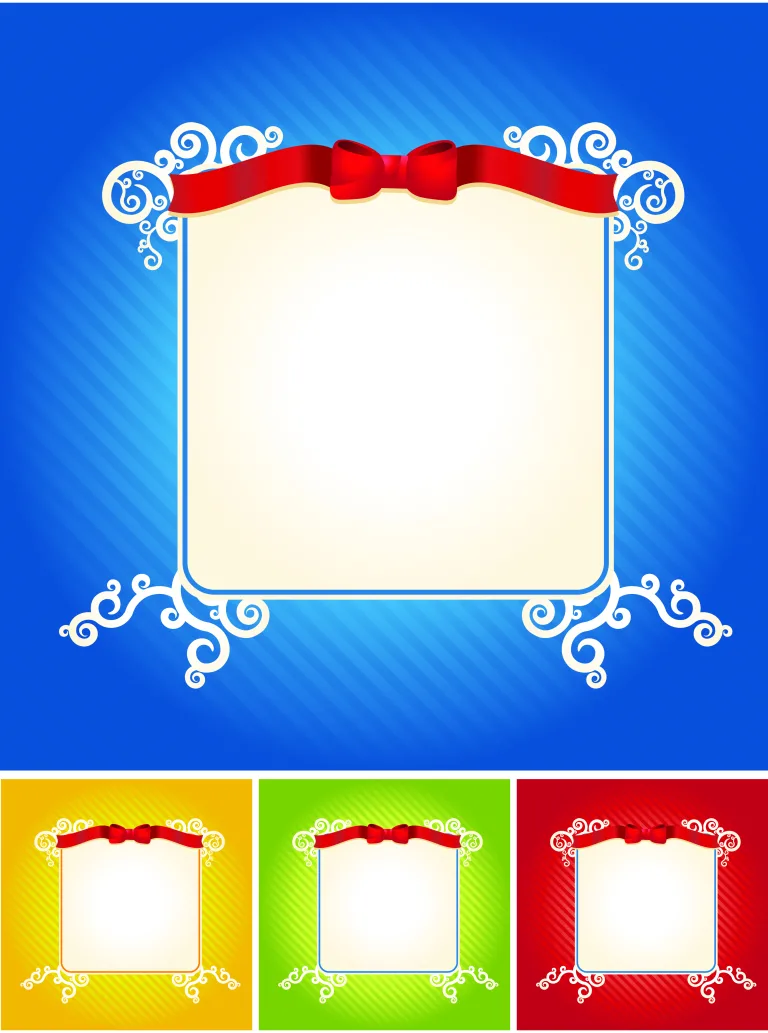 دانلود وکتور لایه باز قاب و فریم تیتر و تایتل