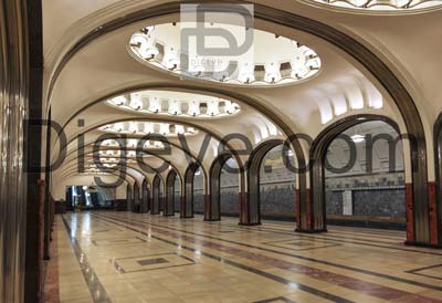 دانلود عکس با کیفیت ایستگاه مترو مایاکوفسکایا