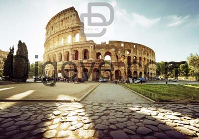 دانلود عکس با کیفیت نمای کولوسئوم در رم