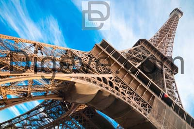 دانلود عکس با کیفیت نمای زیبای برج ایفل