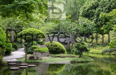 عکس با کیفیت باغ ژاپنی لهستان