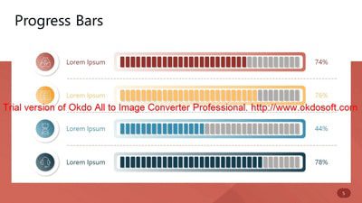 Progress Bars playful 5 min