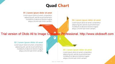 quad chart template ppt 10 slides creative 5 min