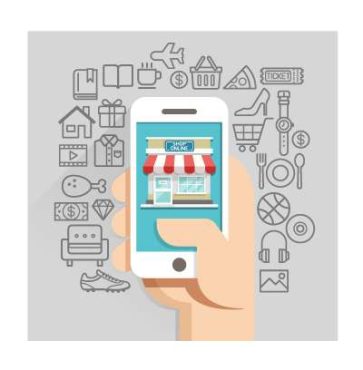 دانلود وکتور لایه باز خرید اینترنتی Web shopping