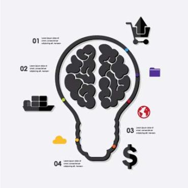 دانلود وکتور لایه باز المان اینفوگرافی infographic