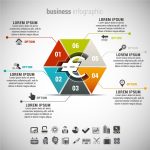 دانلود وکتور لایه باز اینفوگرافی کسب و کار business infographic