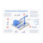 دانلود وکتور لایه باز اینفوگرافی ساختمان سازی