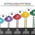 دانلود وکتور لایه باز اینفوگرافی قالب طراحی کسب و کار