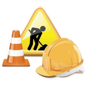 دانلود وکتور لایه باز موانع ساختمانی و وسایل هشدار