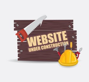 دانلود وکتور لایه باز پوستر وب سایت در حال ساخت